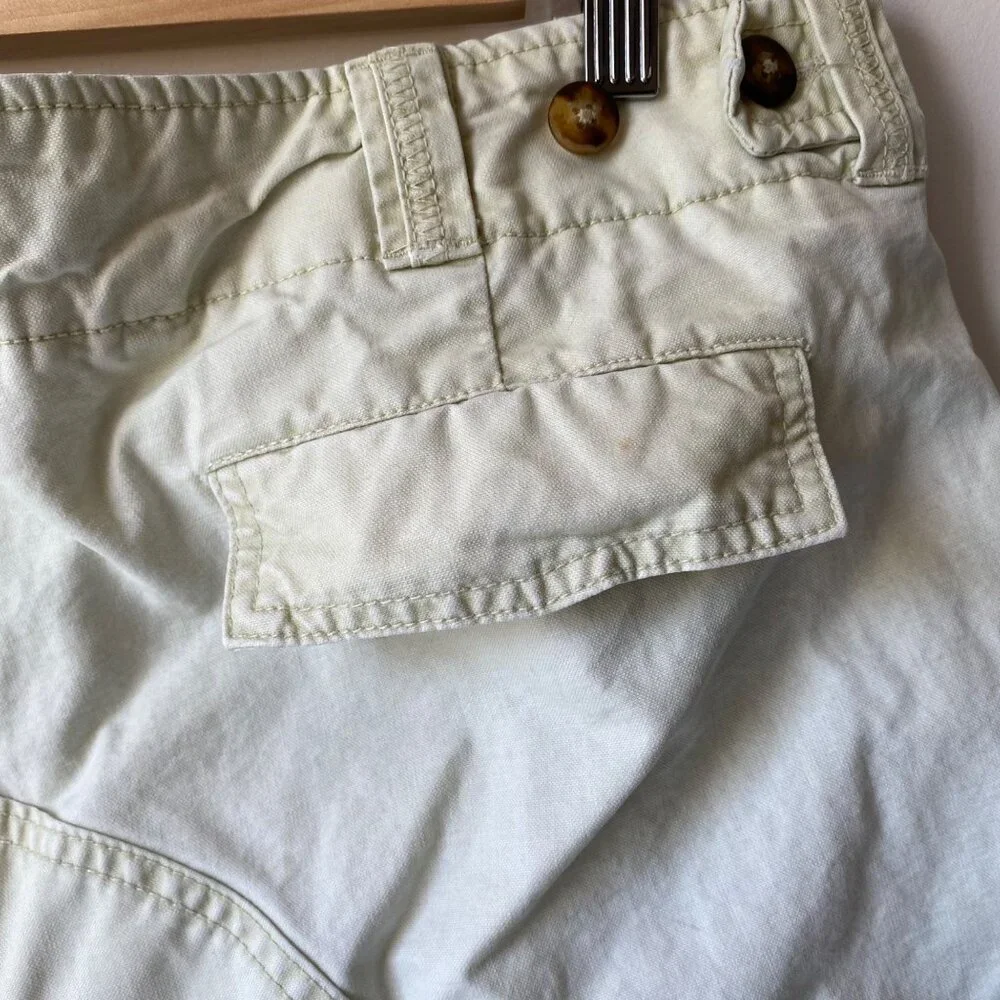 Top-Sider off white cargo shorts multi pockets outdoors vintage‎ men 36